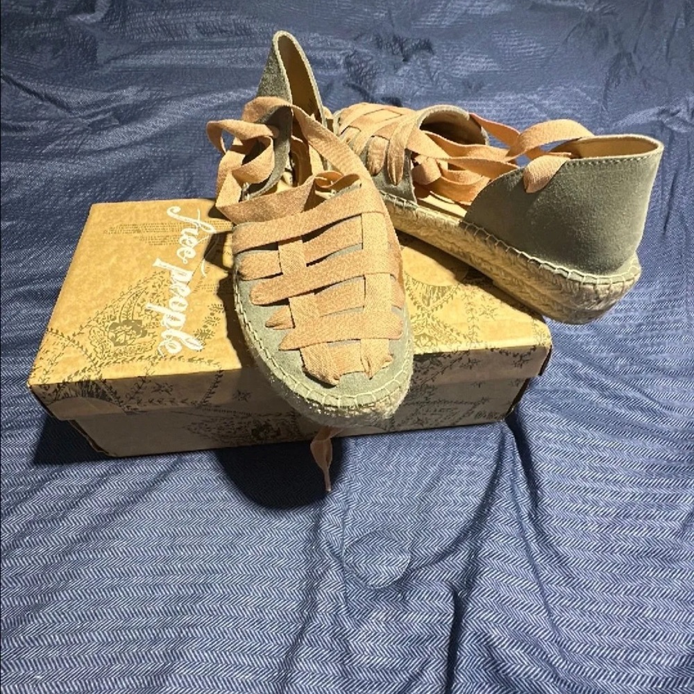 Free People Tan Espadrilles